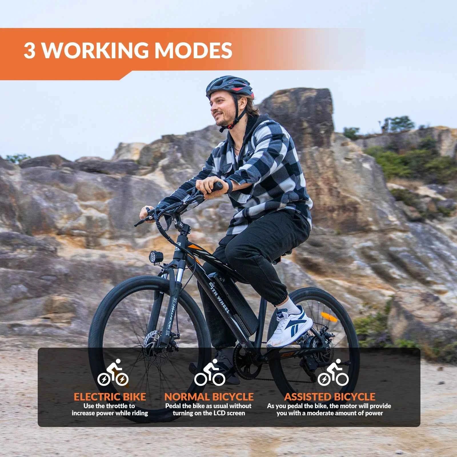 Electric Bike 700W LCD