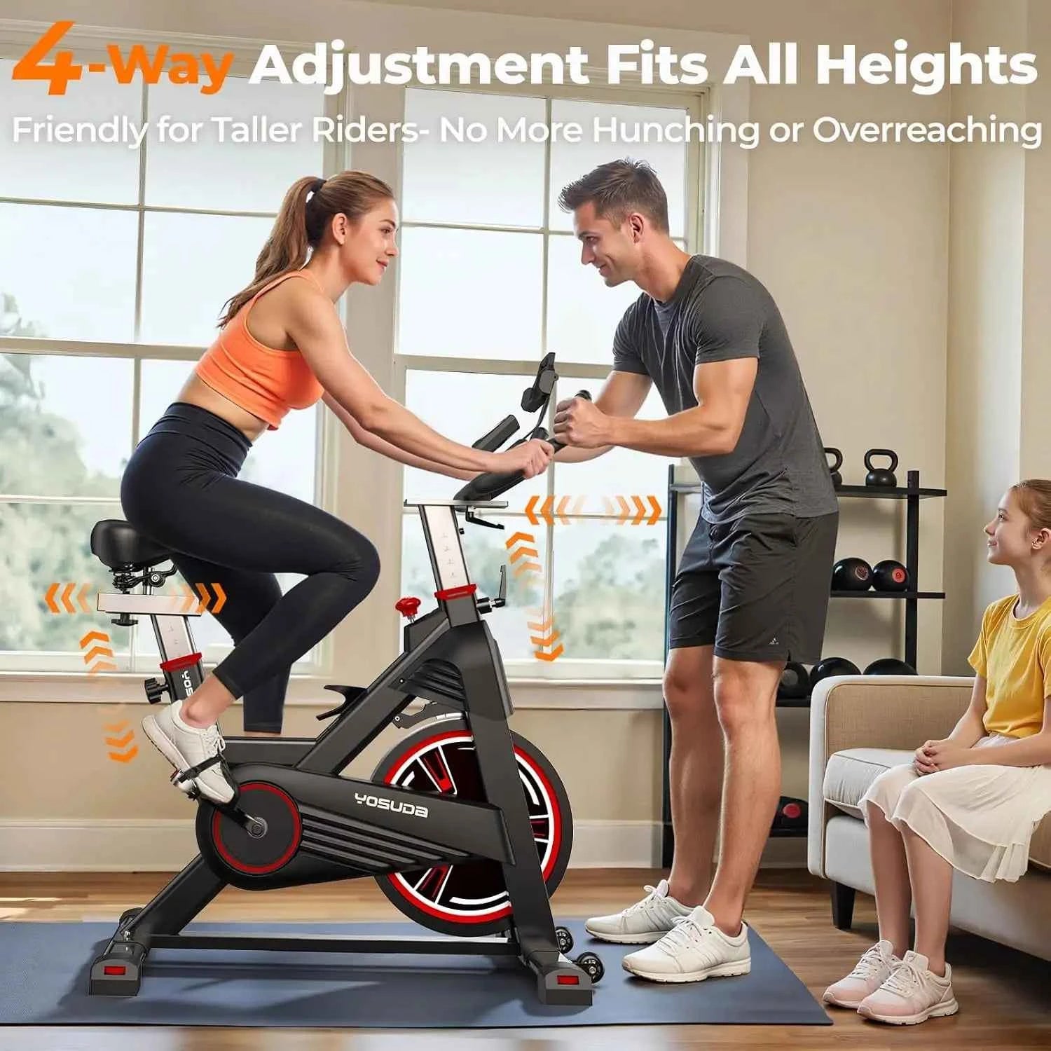 Magnetic Exercise Bike 350lb