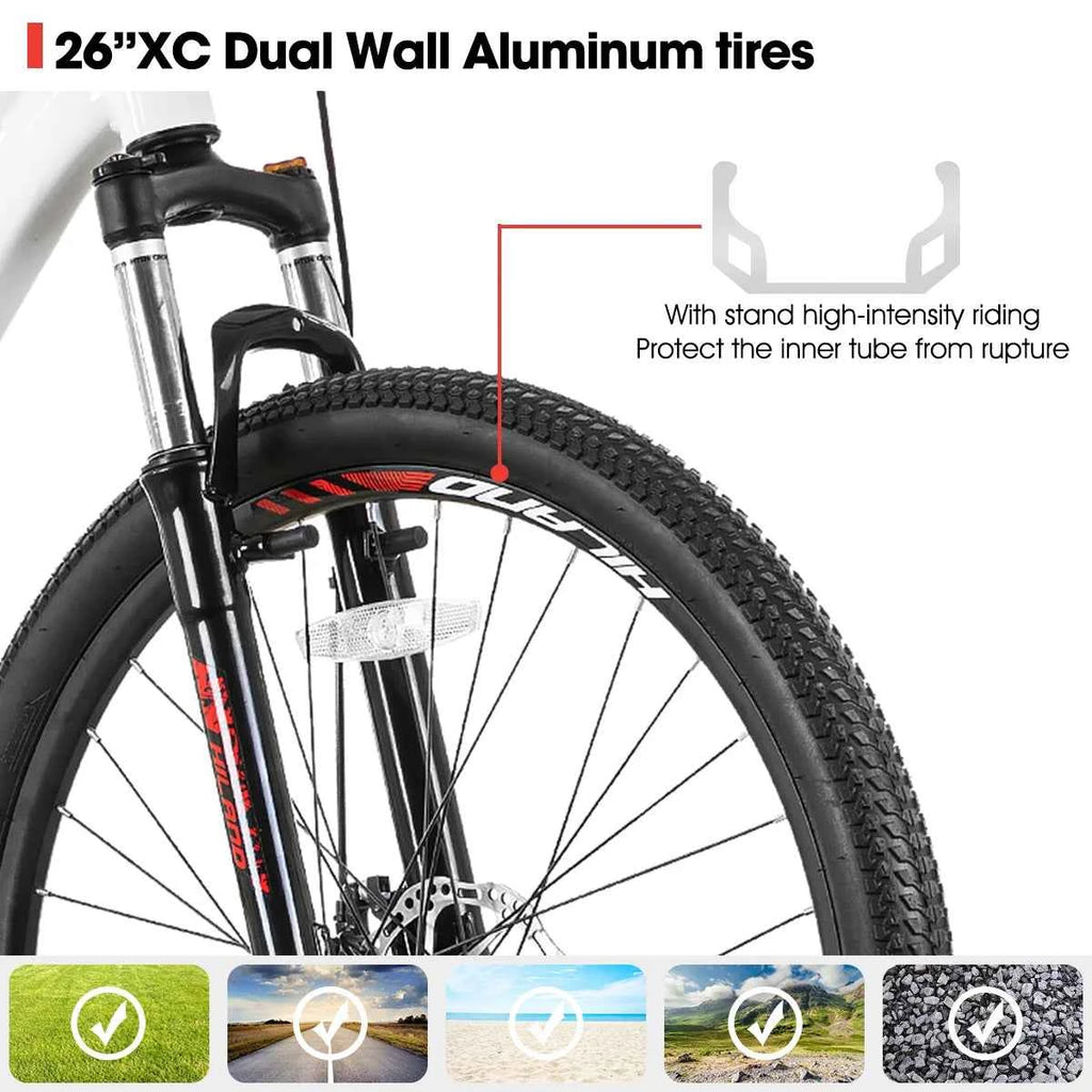 26” Mountain Bike 21-Speed