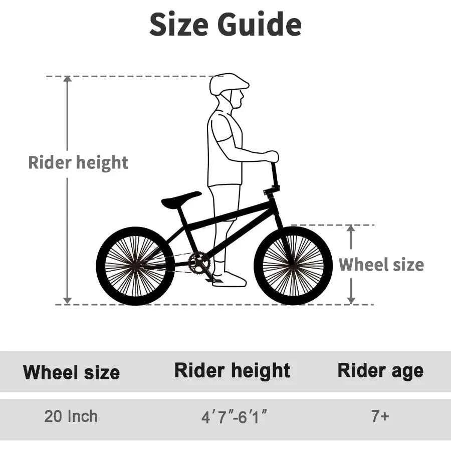20” BMX Freestyle Bike