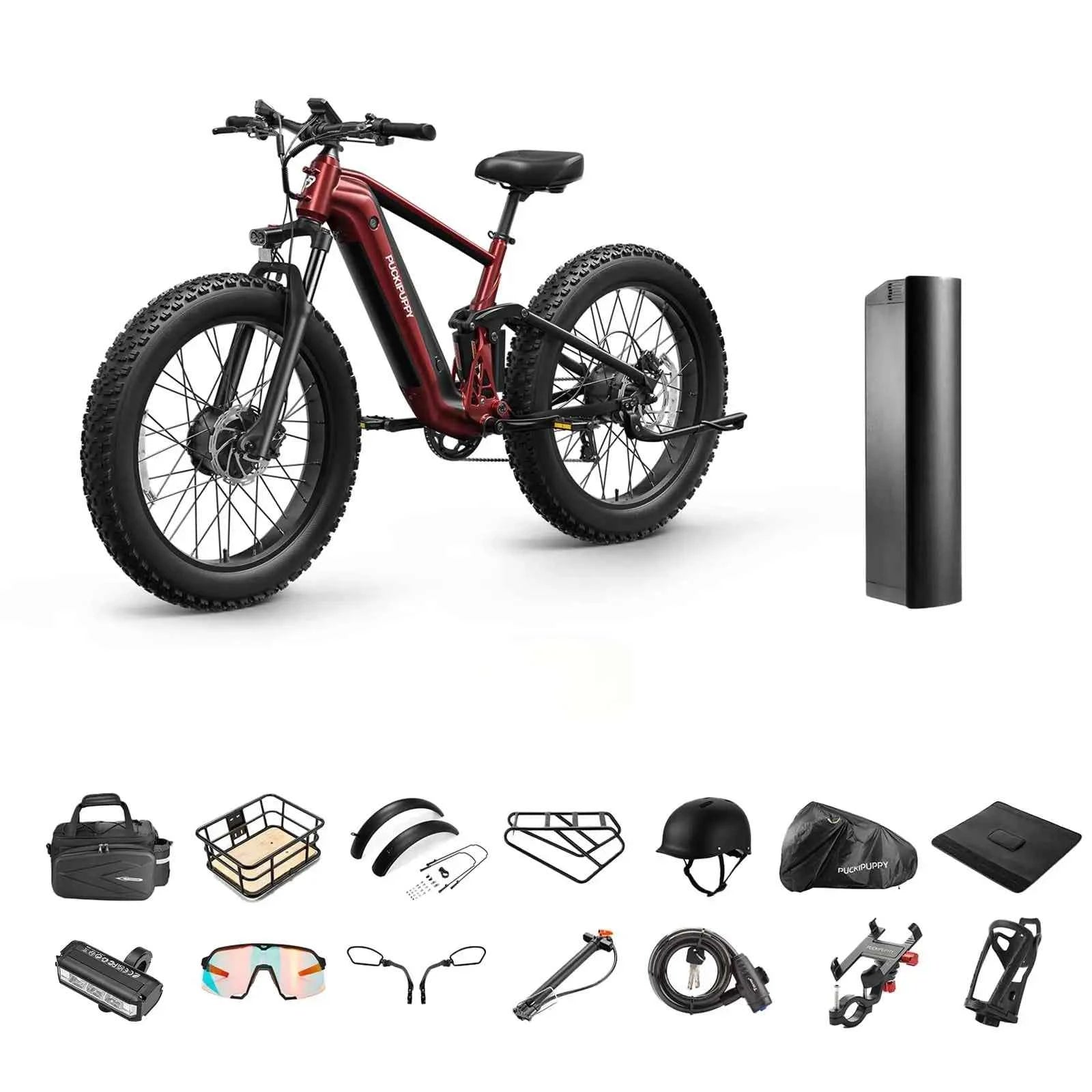 Dual Motor E-Bike 1600W
