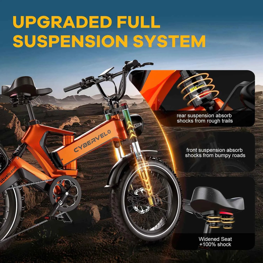 20” Foldable E-Bike 2000W