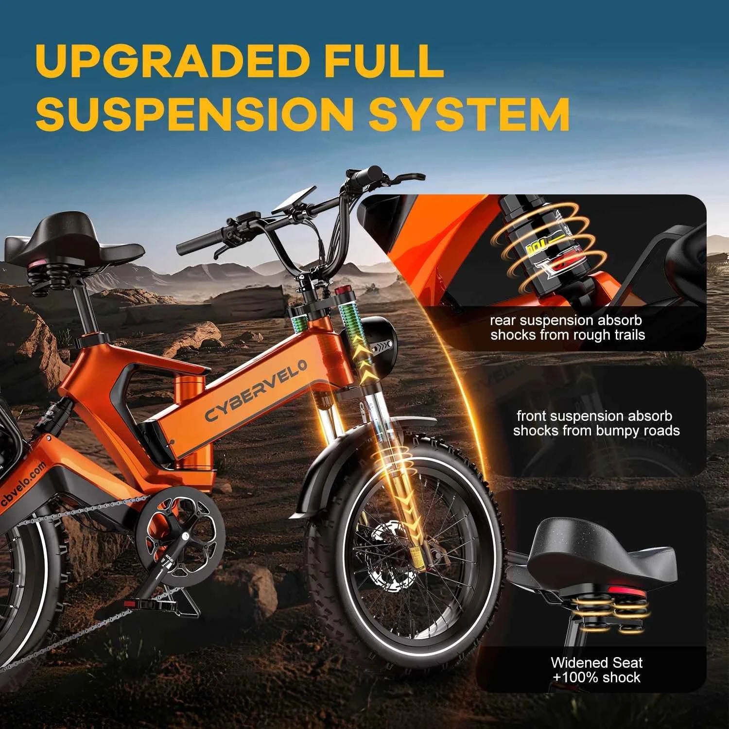 20” Foldable E-Bike 2000W