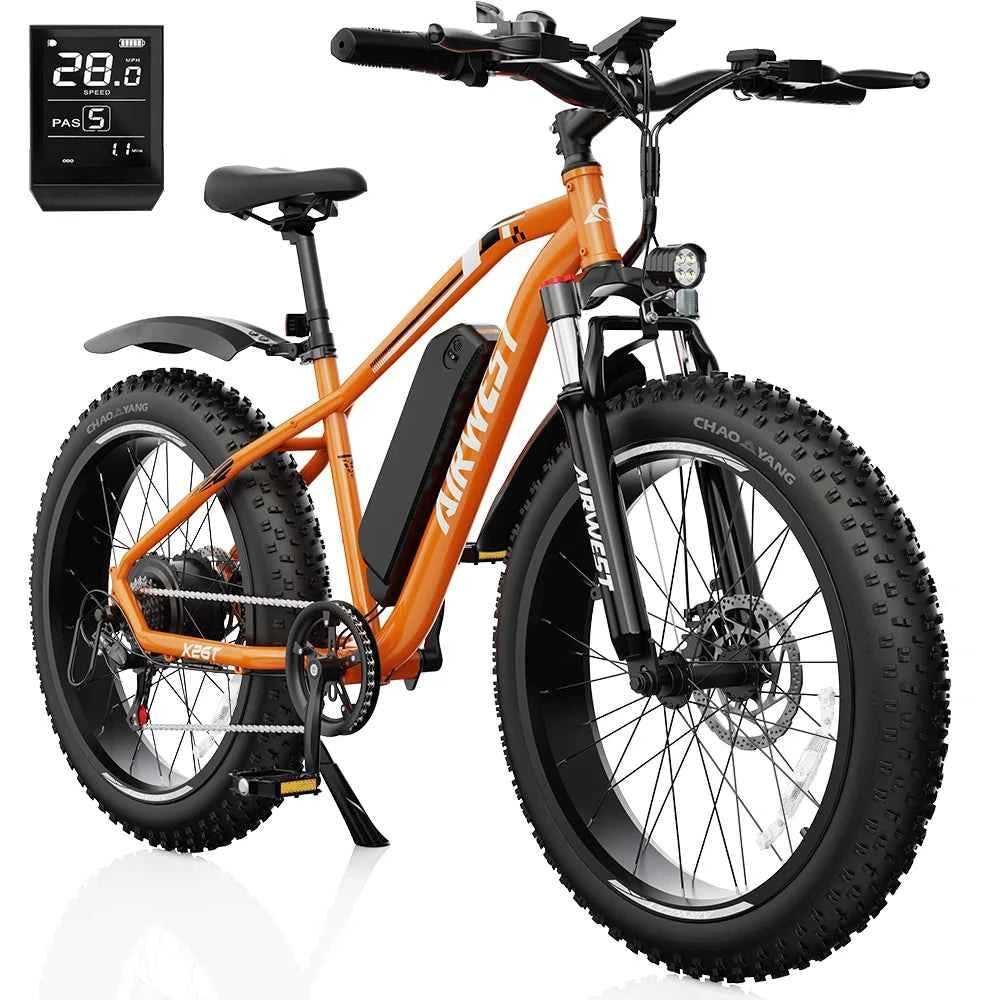 26” Fat Tire E-Bike 750W