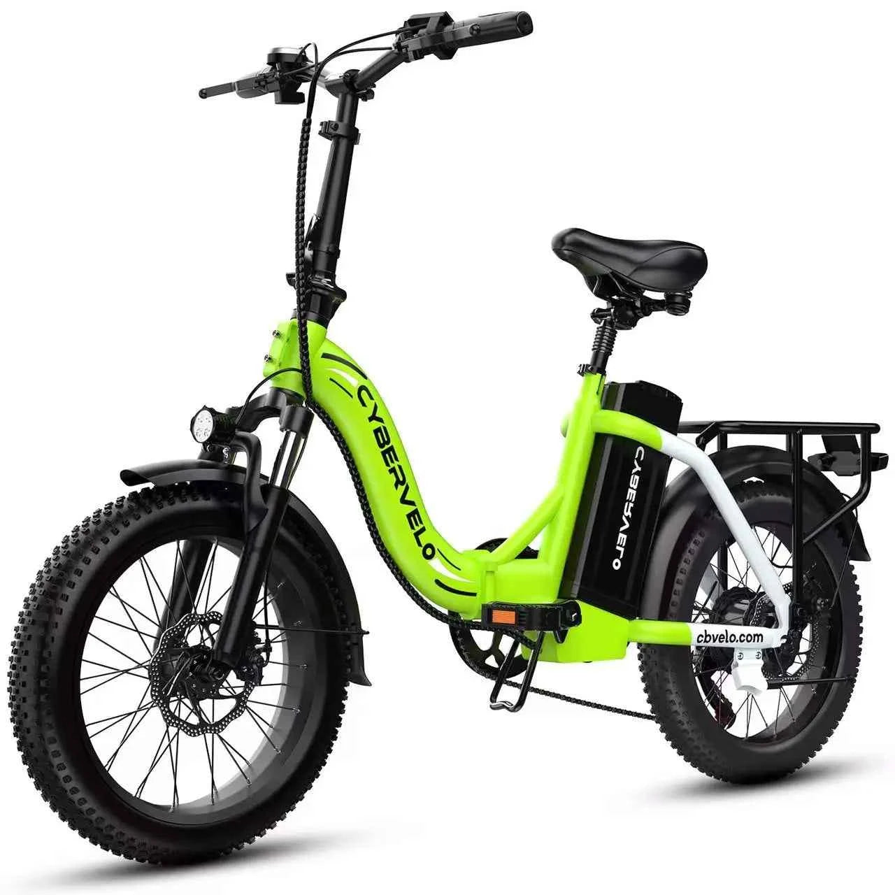20” Fat Tire Folding E-Bike 1000W