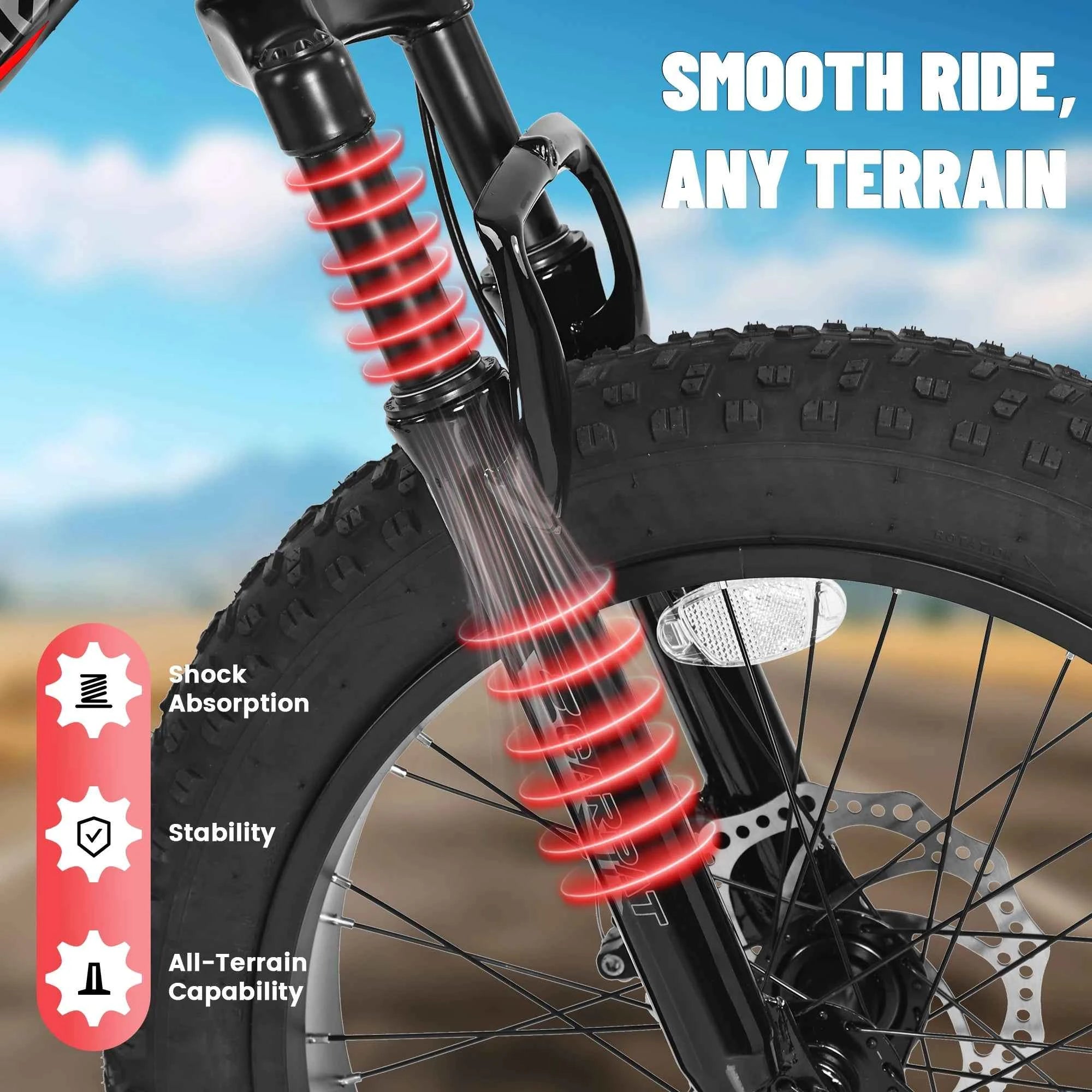 Kids Fat Tire Bike 20”