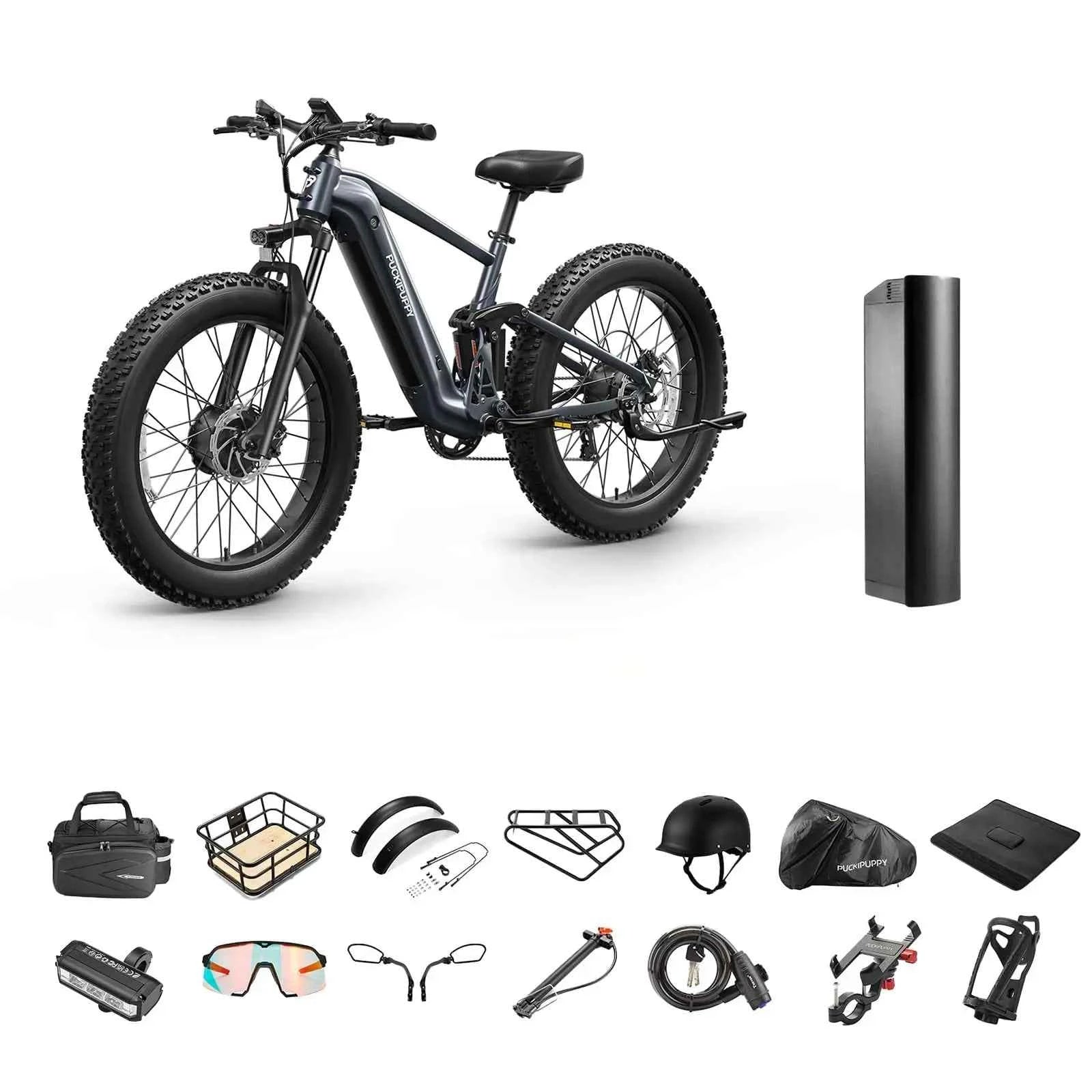 Dual Motor E-Bike 1600W