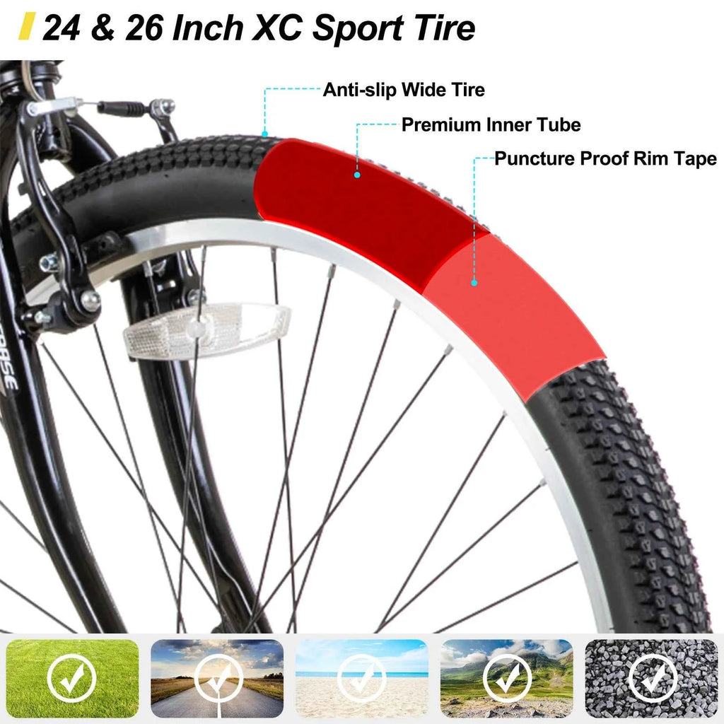 26” MTB Bike 21-Speed