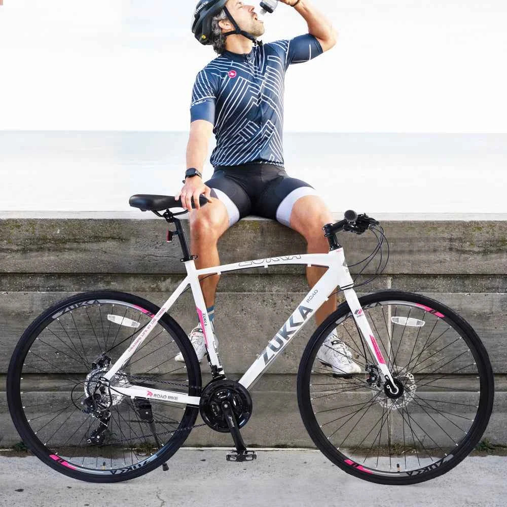 700C Hybrid Road Bike 24-Speed