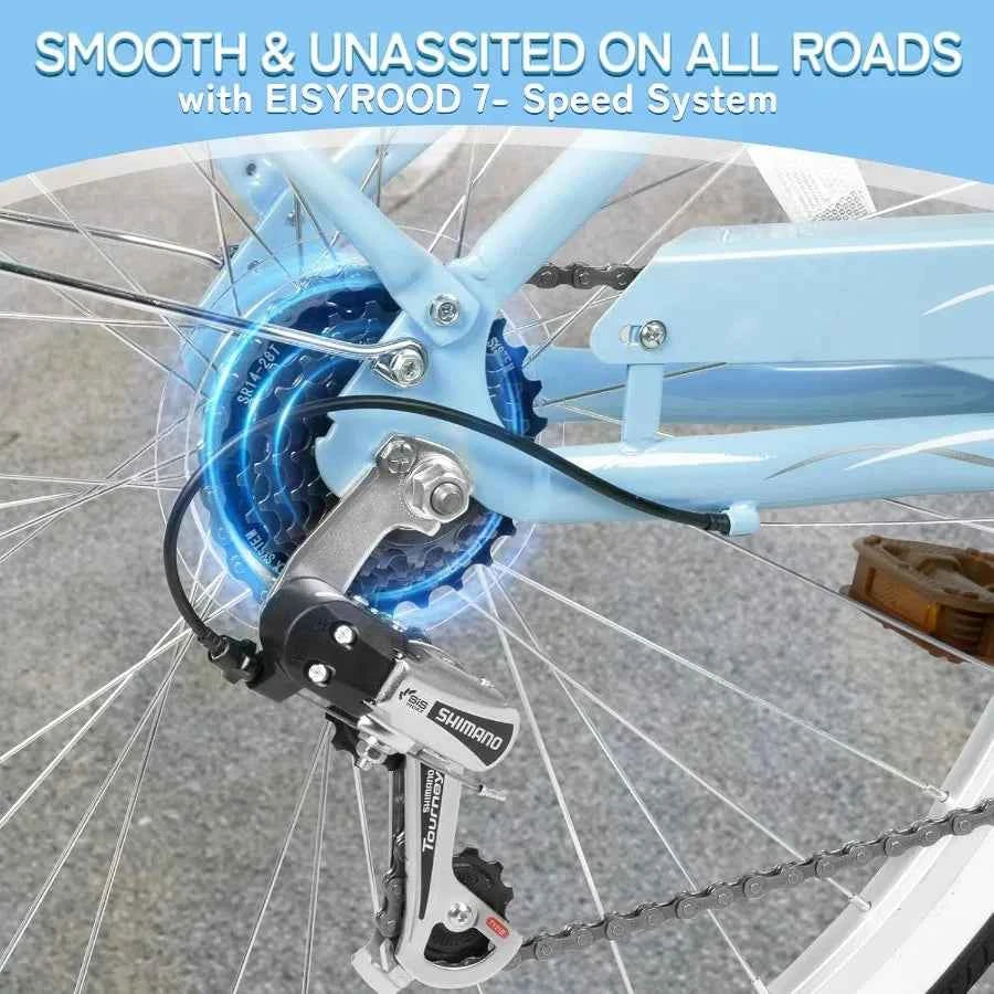 26” Beach Cruiser Bike