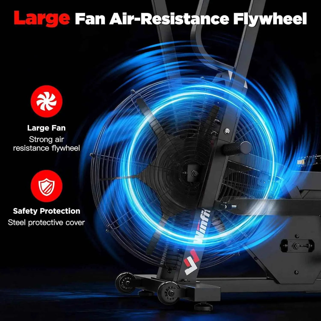 Air Resistance Fan Bike Adjustable