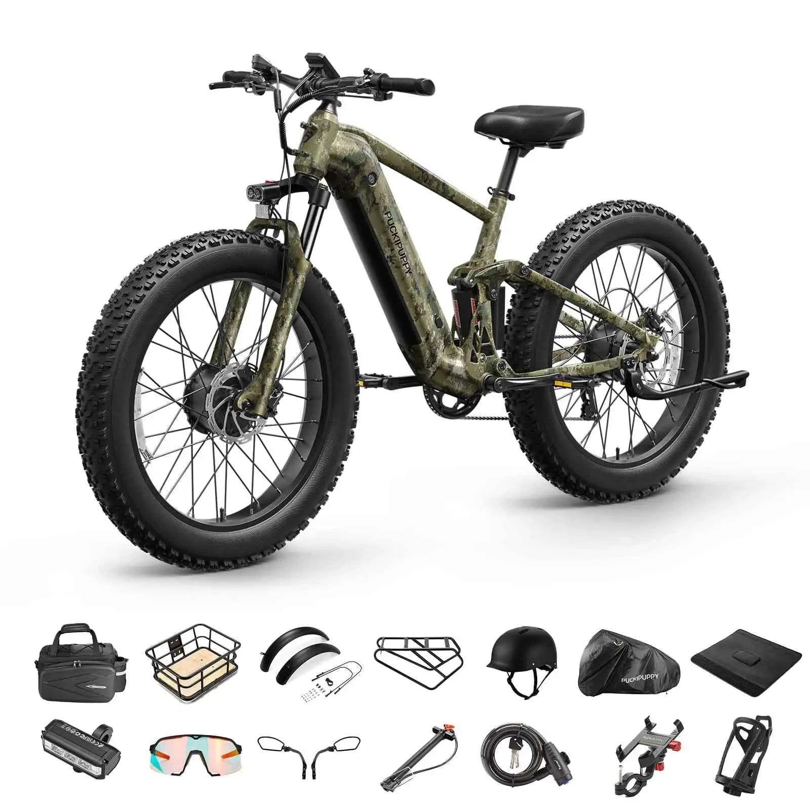 Dual Motor E-Bike 1600W