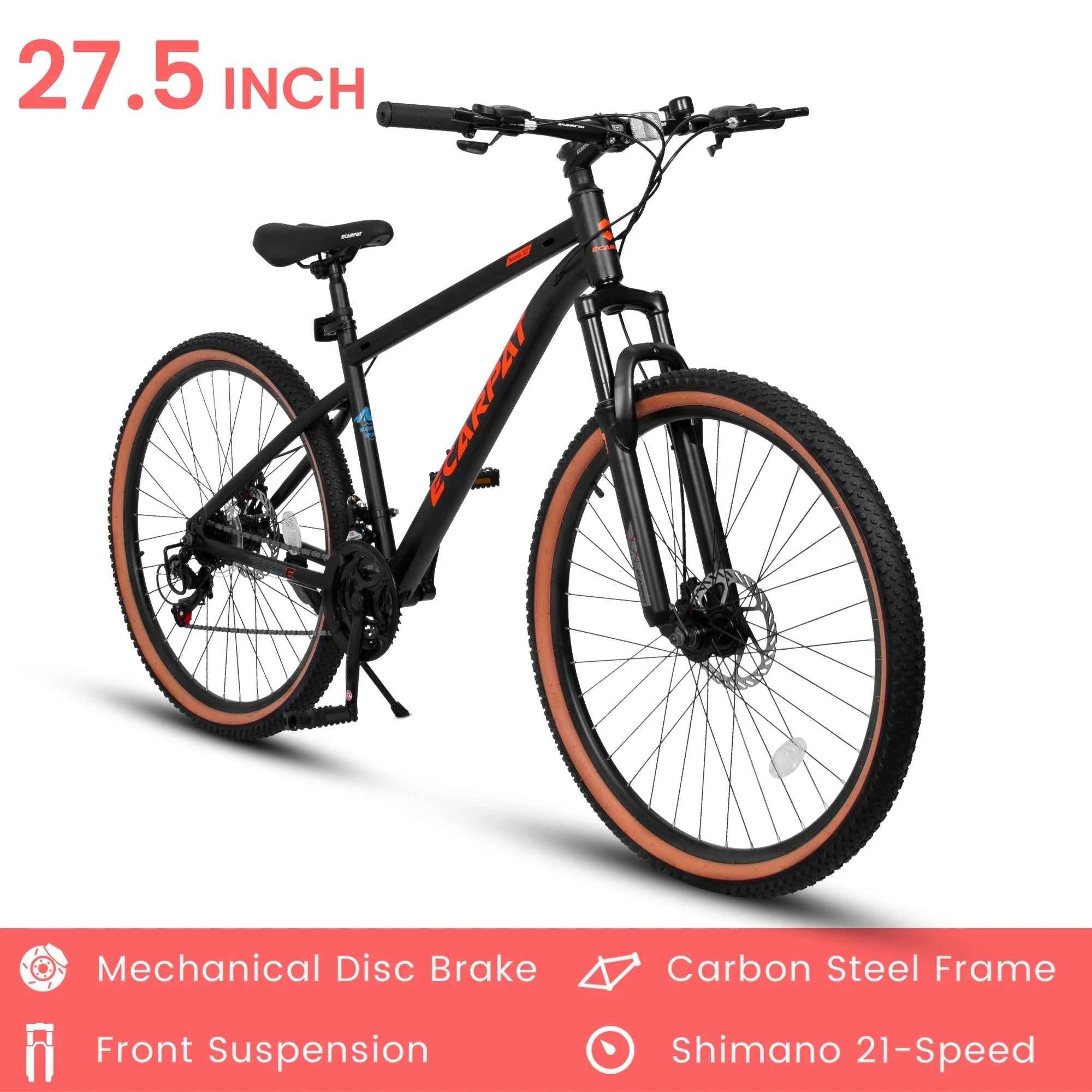 27.5” Trail Mountain Bike 21-Speed