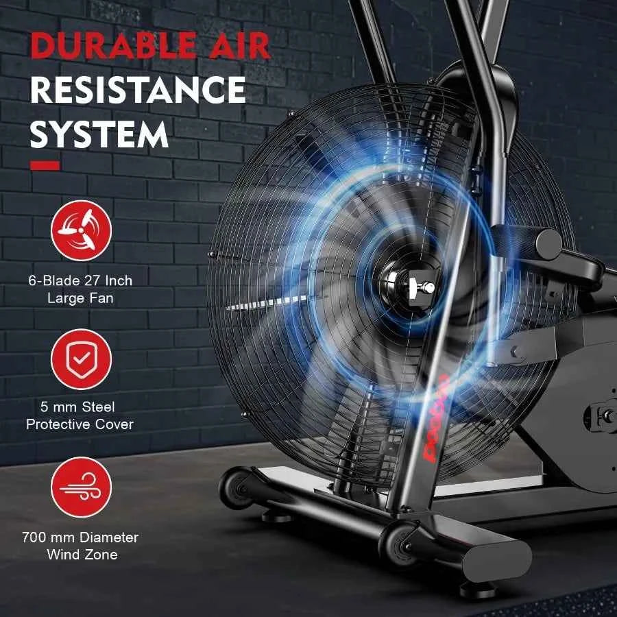 Upright Air Bike Bluetooth