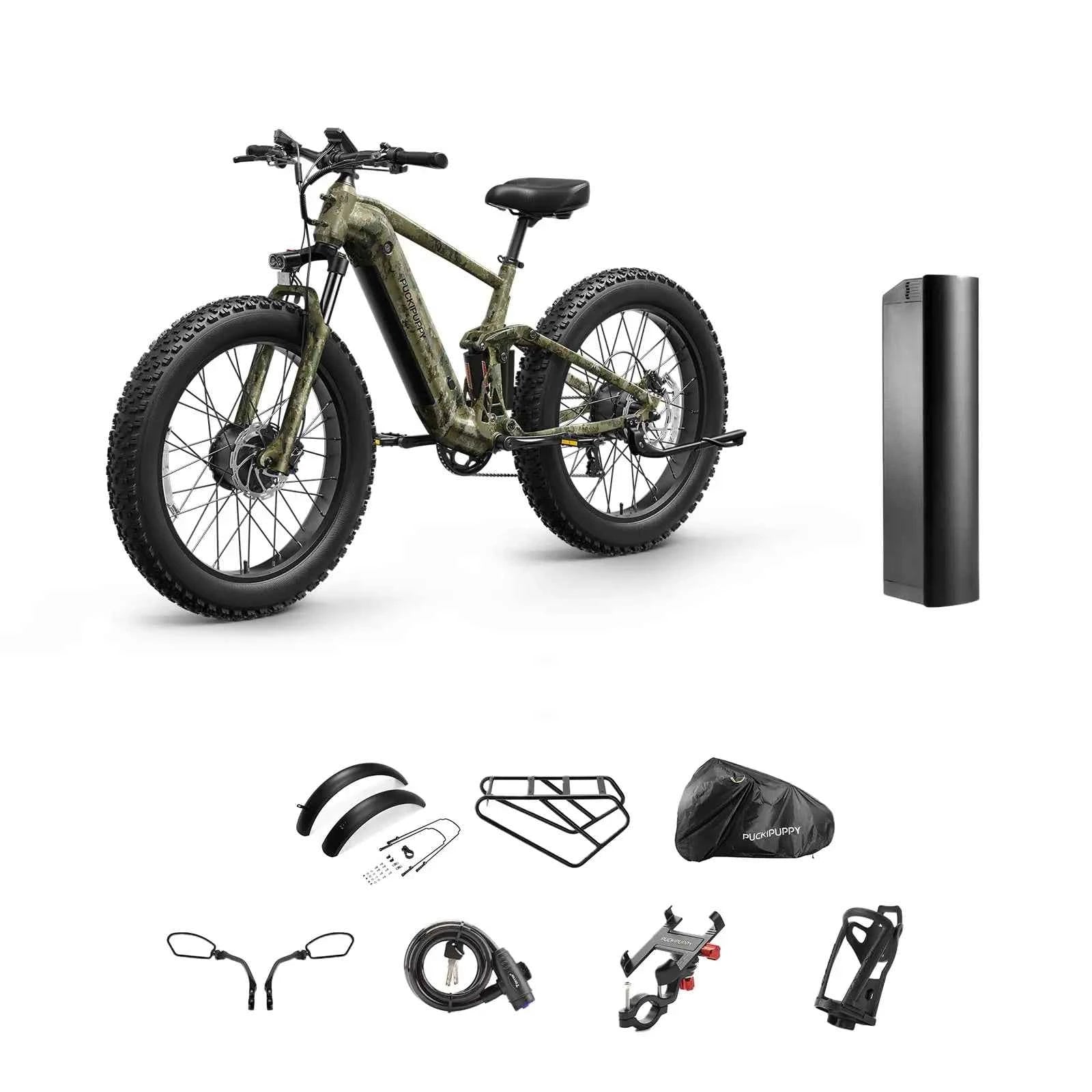Dual Motor E-Bike 1600W