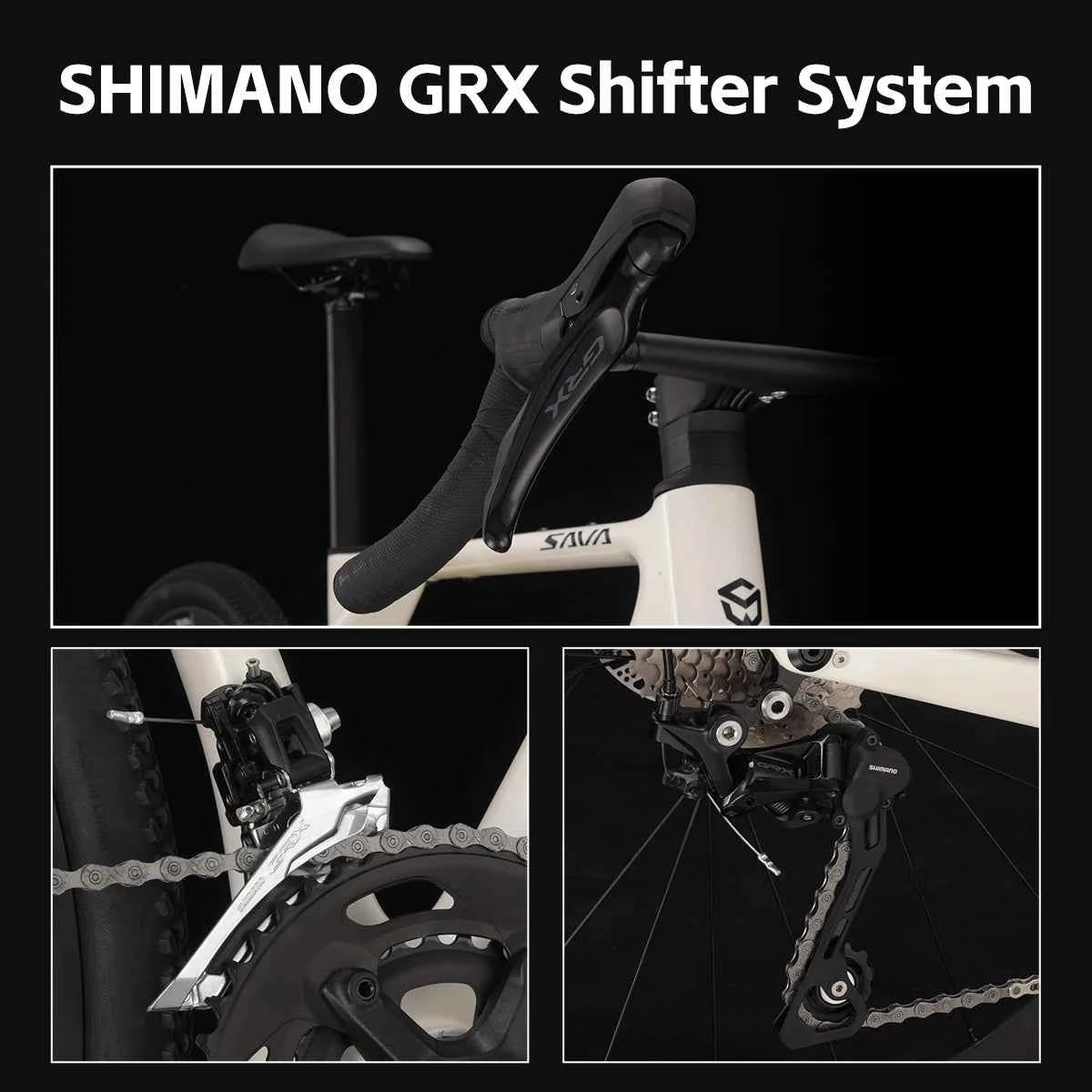 700C Gravel Bike Carbon 20-Speed