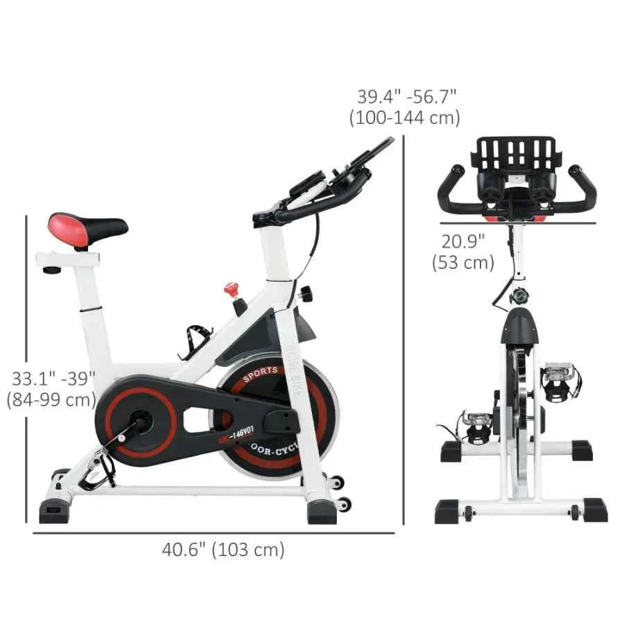 Upright Exercise Bike LCD