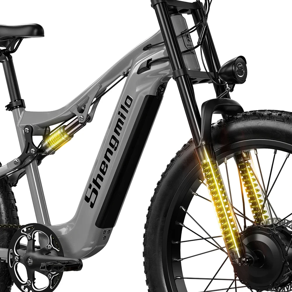 Dual Motor Fat Tire E-Bike 2000W