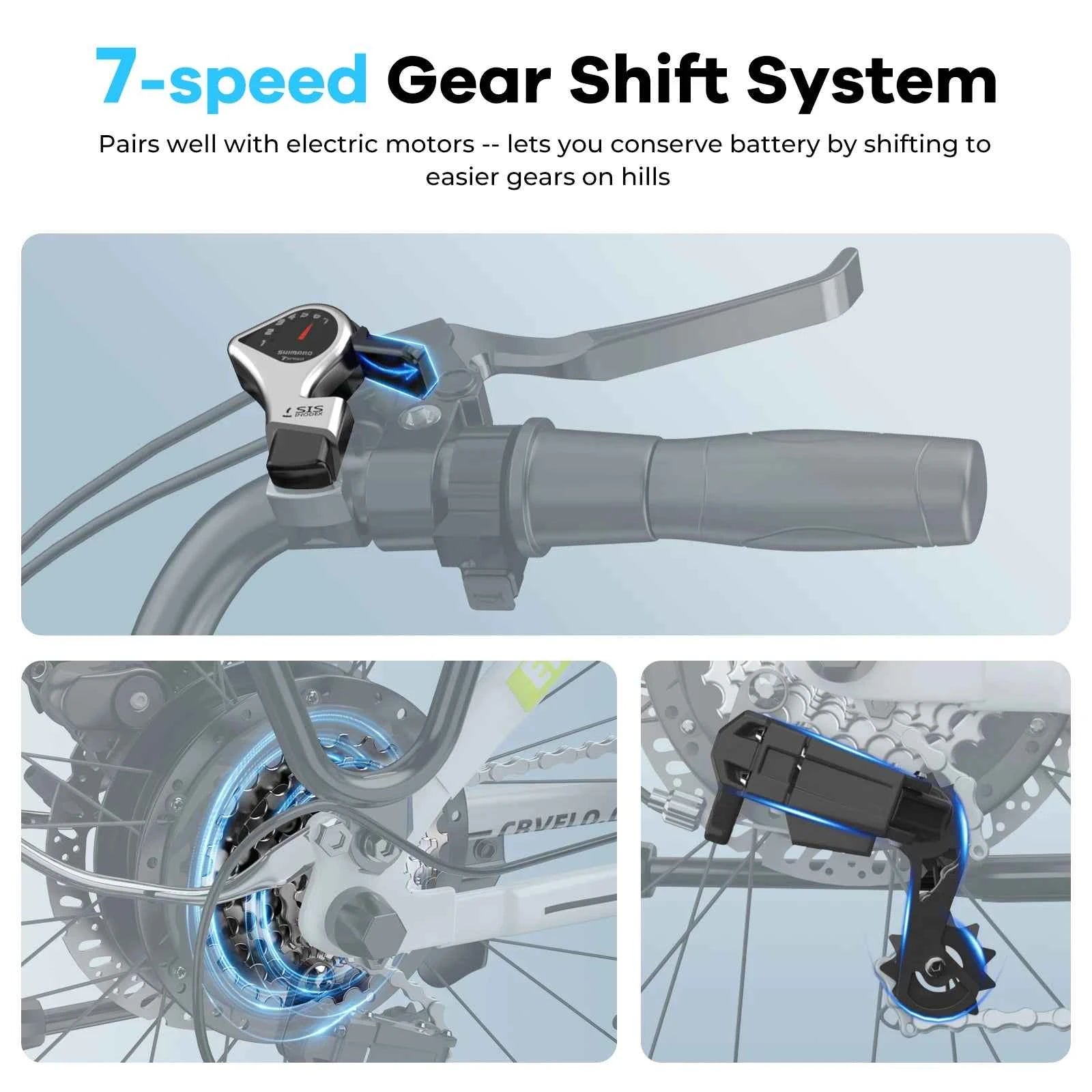 26” Commuter E-Bike 1000W