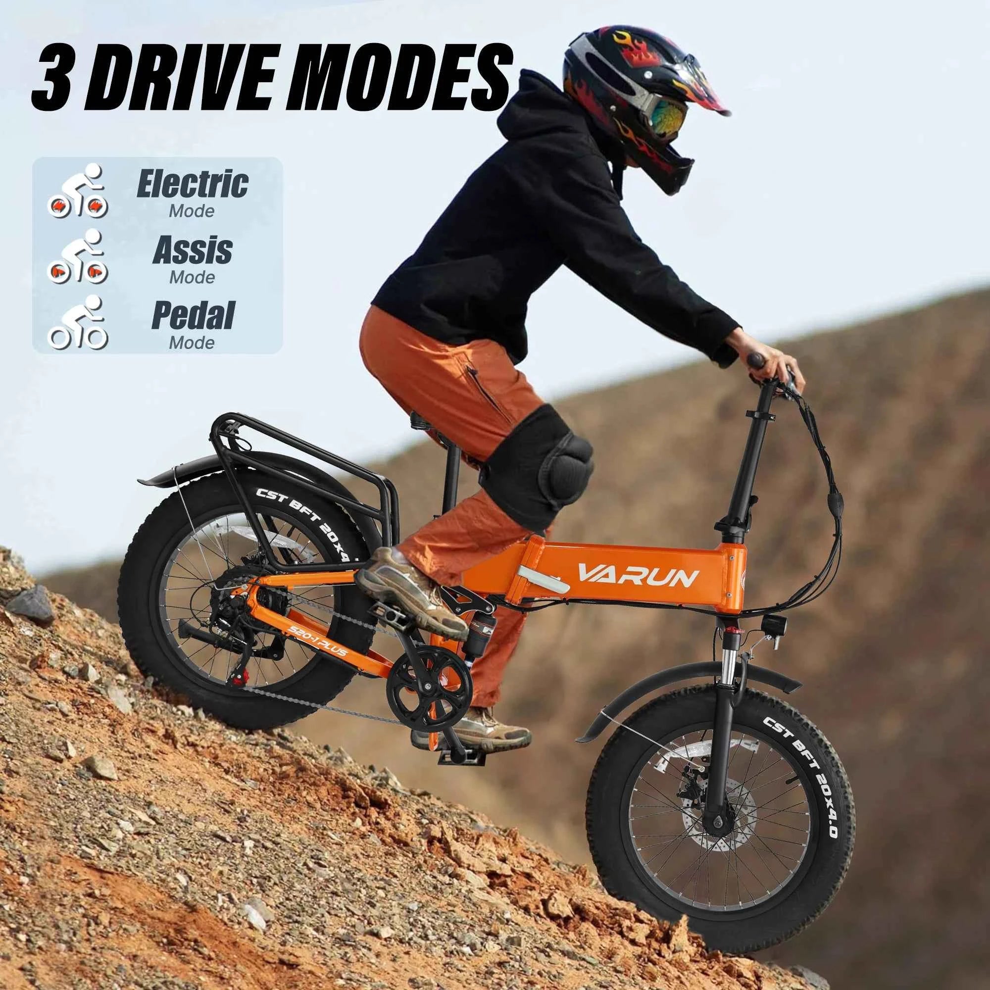 Foldable Fat Tire E-Bike 750W