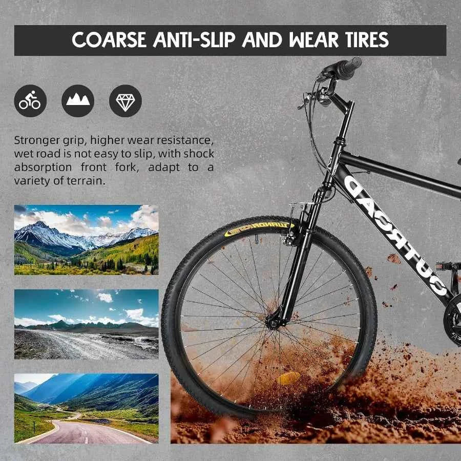 26” Mountain Bike 21-Speed