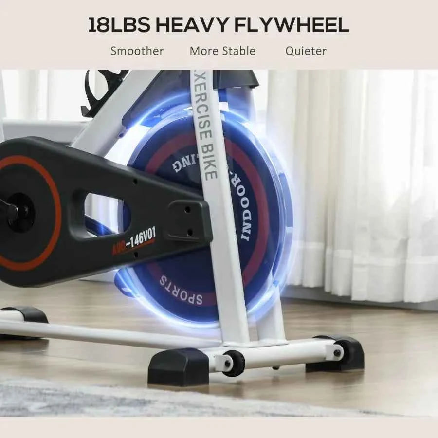 Upright Exercise Bike LCD