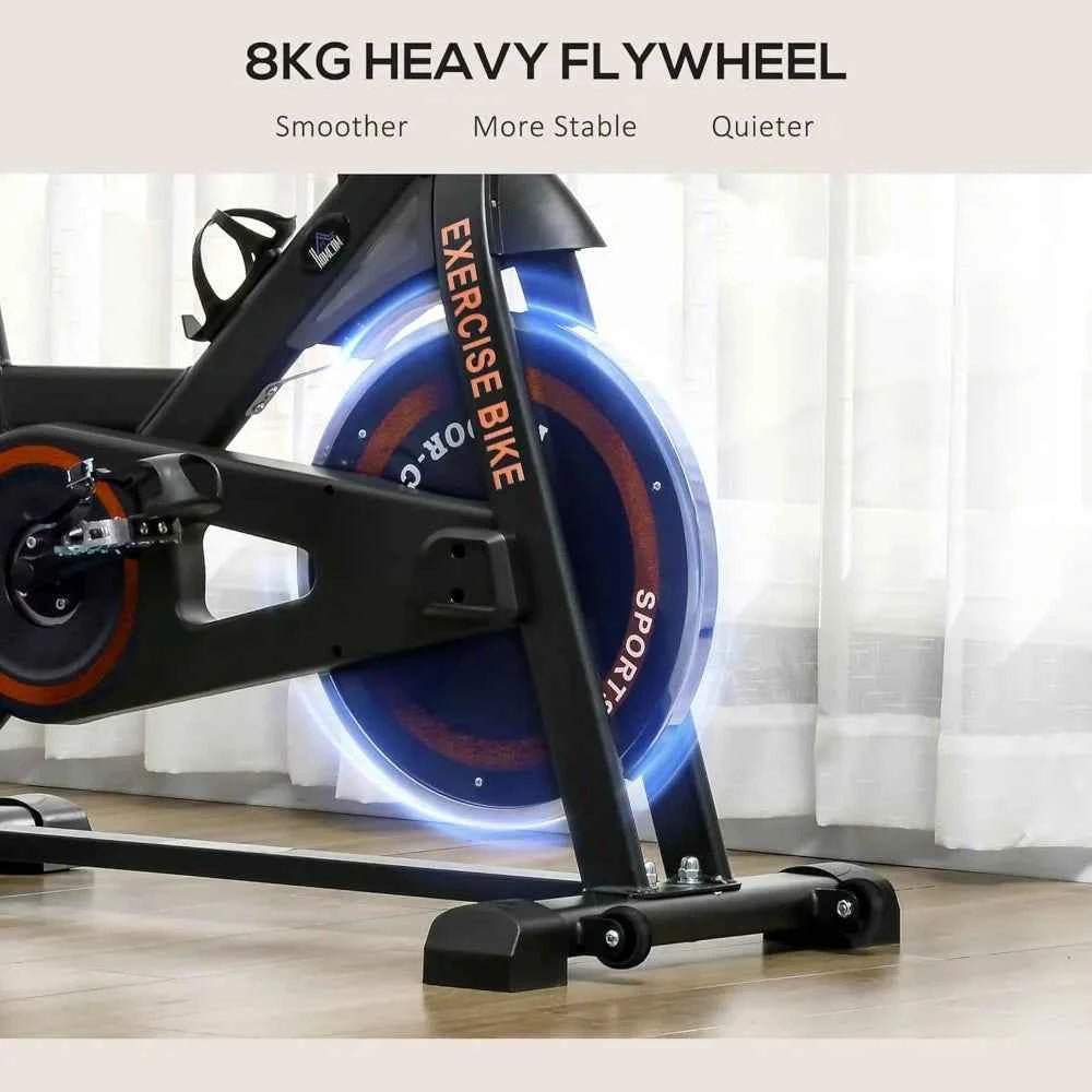 Flywheel Exercise Bike LCD