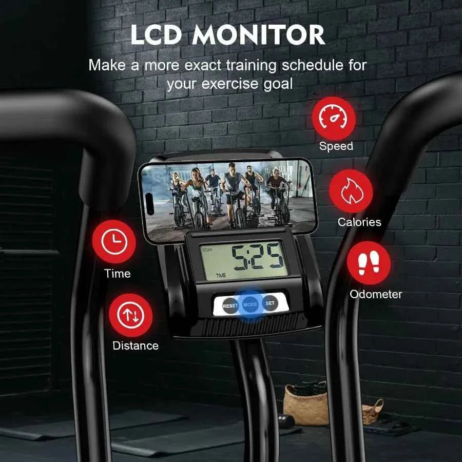 Upright Air Bike Bluetooth