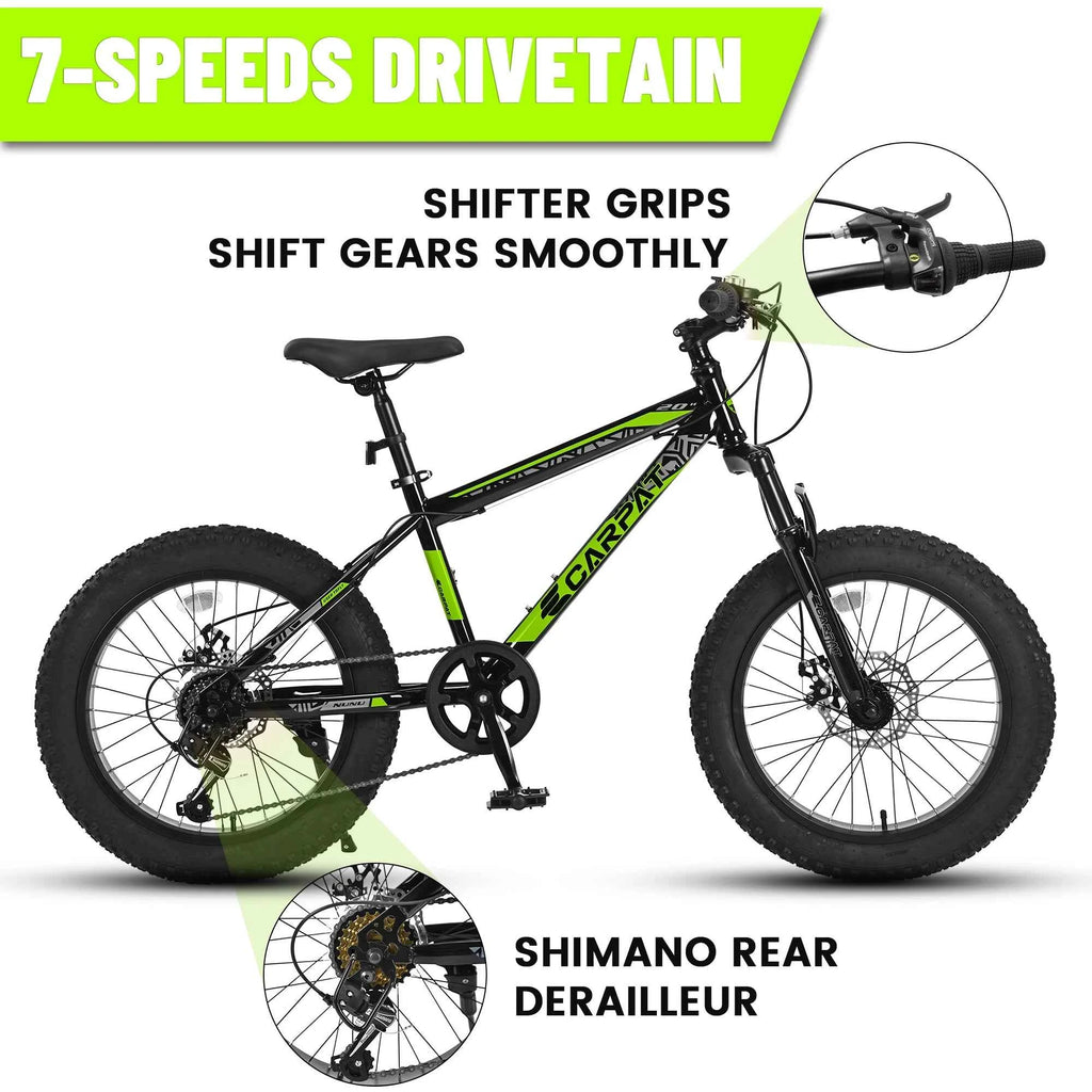 Kids Fat Tire Bike 20”