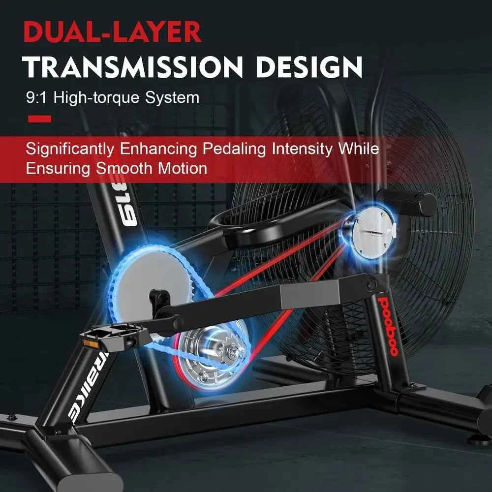Dual-Action Air Bike