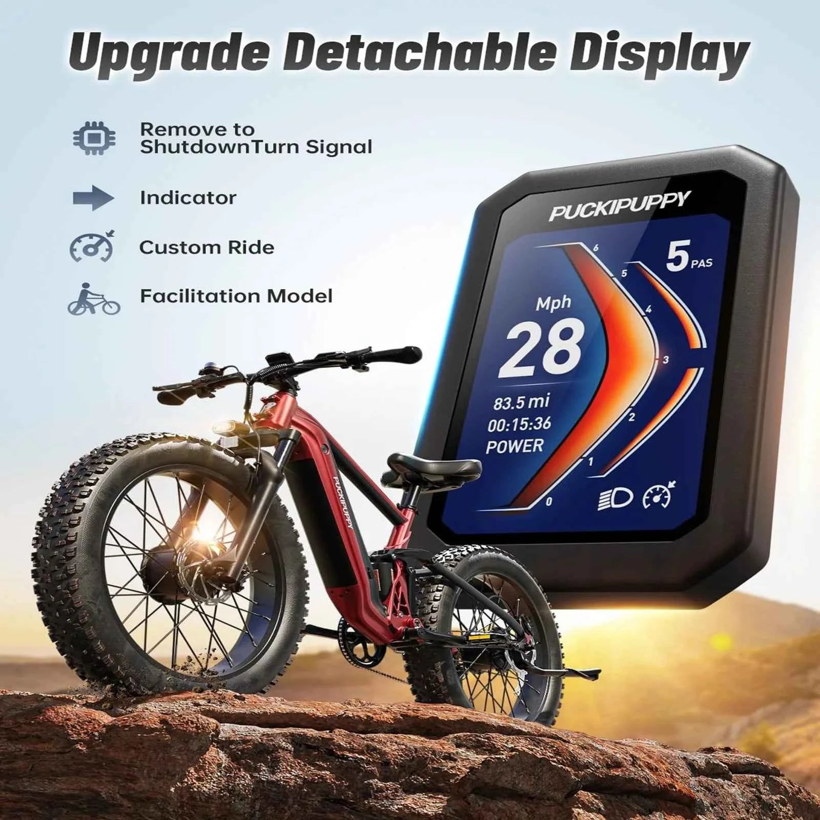 Dual Motor E-Bike 1600W