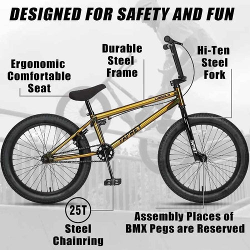 20” BMX Freestyle Bike