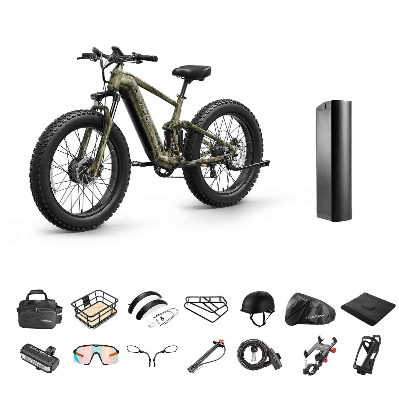 Dual Motor E-Bike 1600W