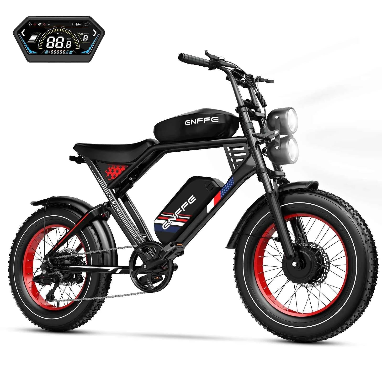 20” Fat Tire E-Bike 1500W