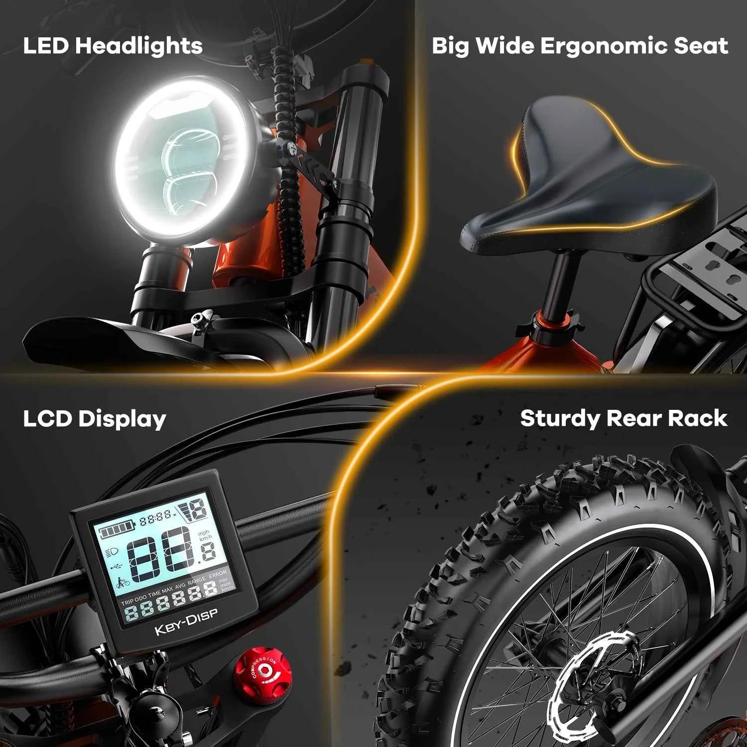 20” Foldable E-Bike 2000W