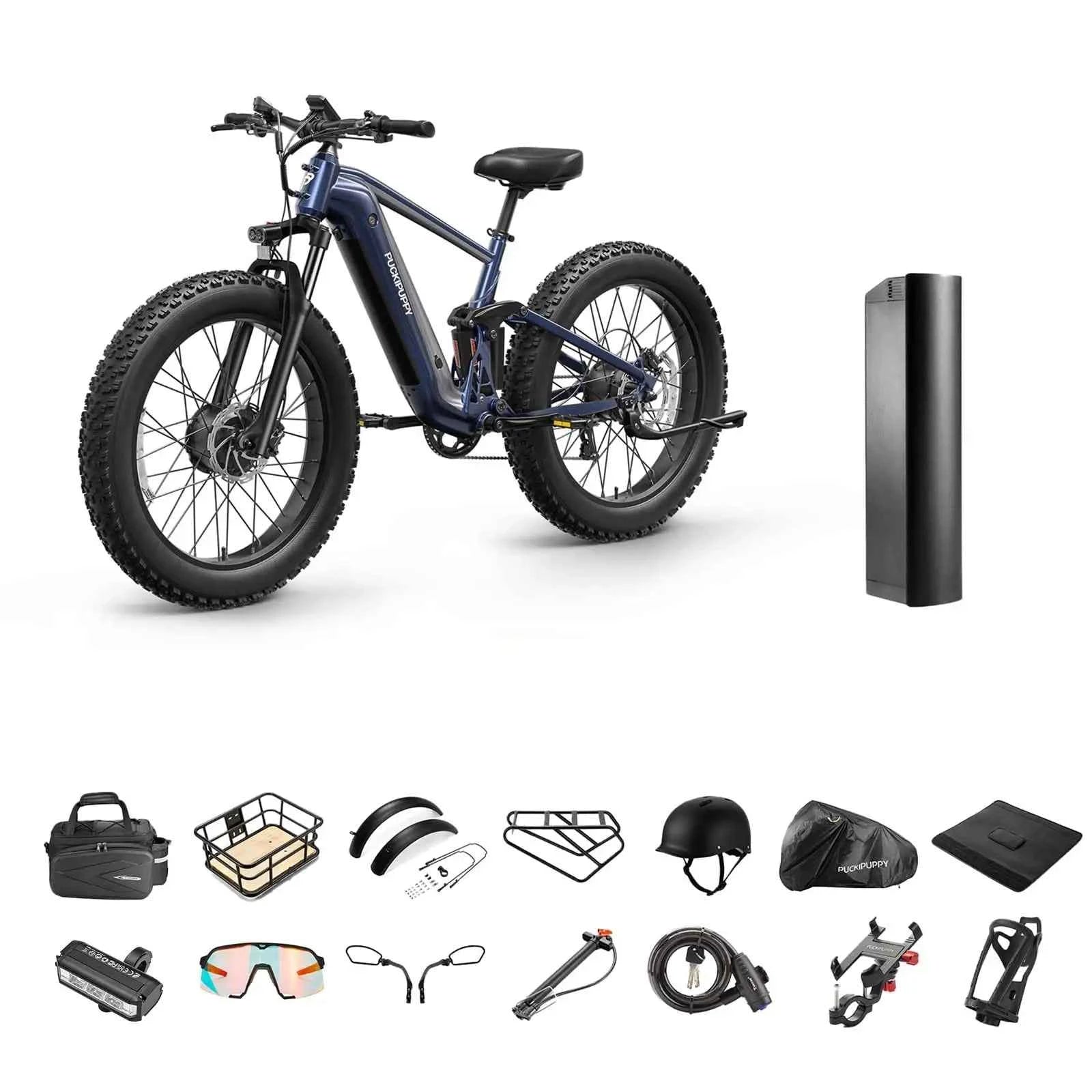 Dual Motor E-Bike 1600W
