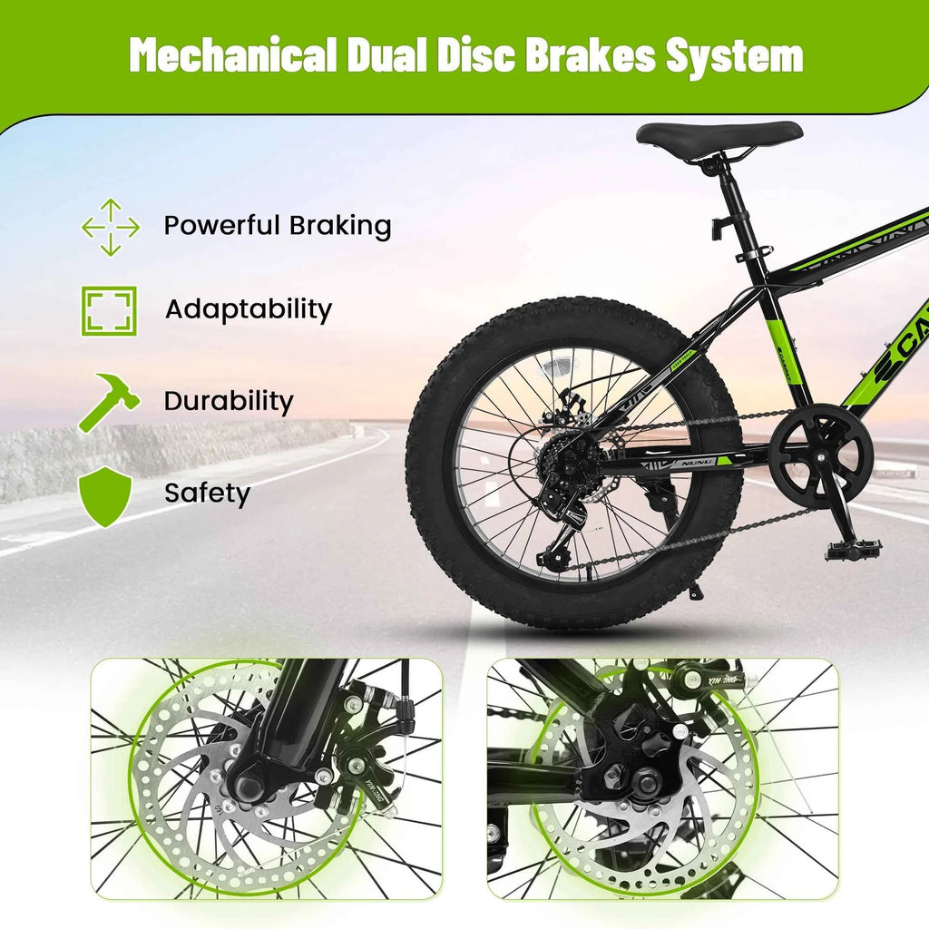 Kids Fat Tire Bike 20”