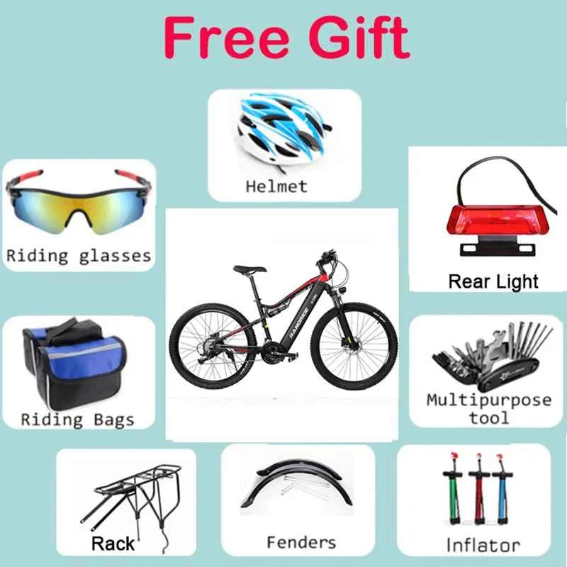 Full Suspension E-MTB 1000W