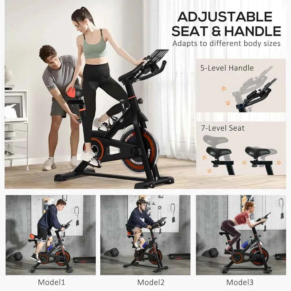 Flywheel Exercise Bike LCD