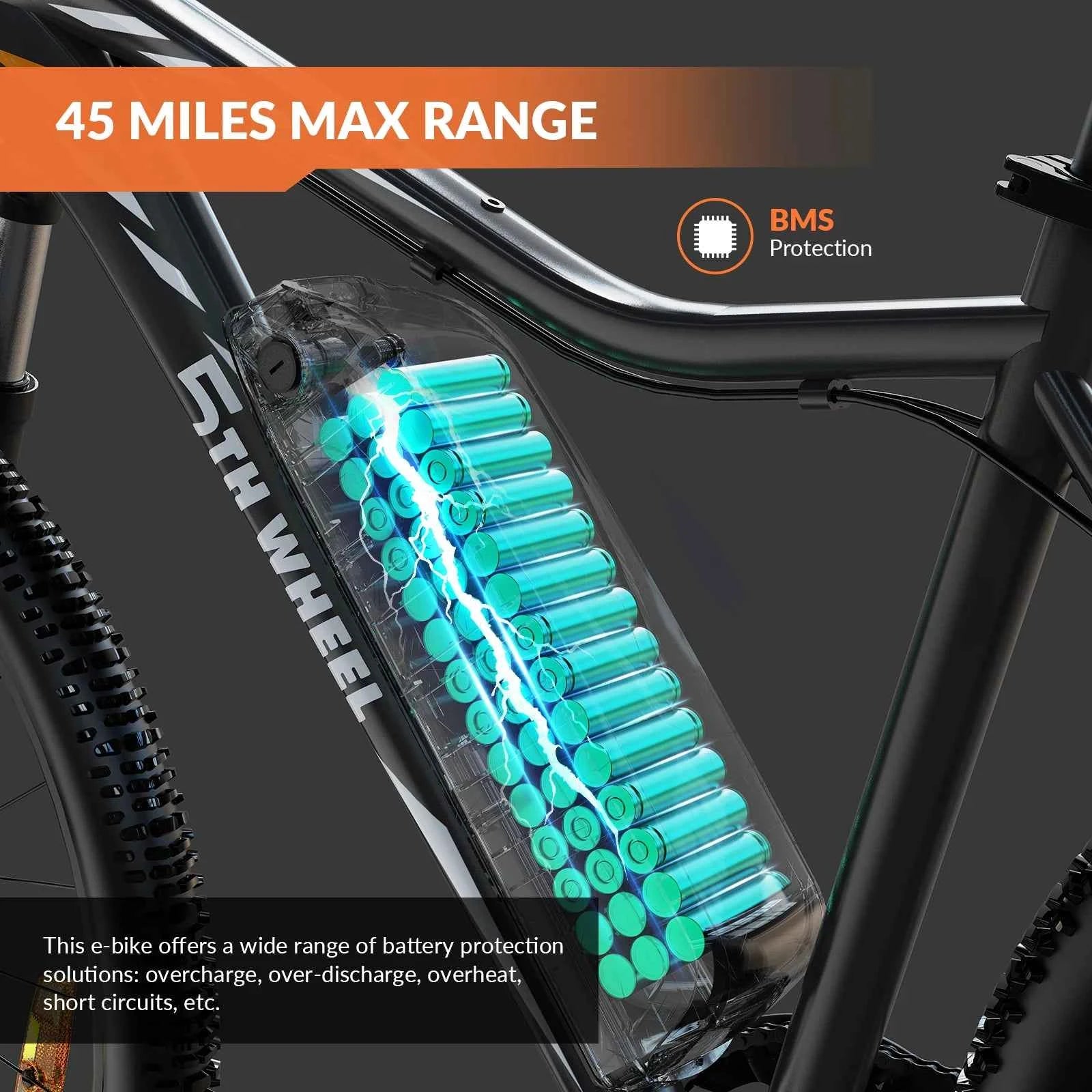 Electric Bike 700W LCD