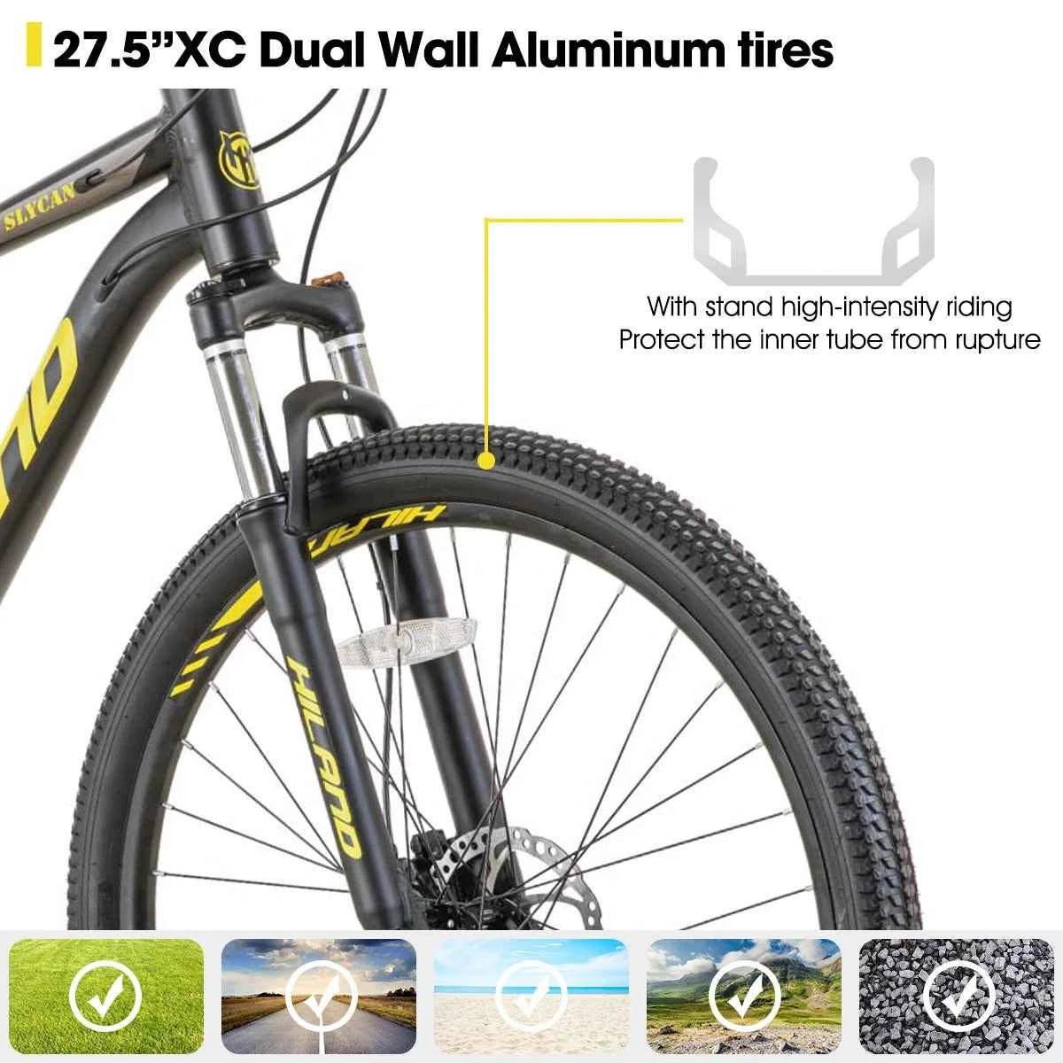 27.5” Mountain Bike 21-Speed