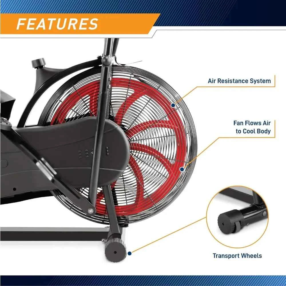 Air Resistance Fan Bike